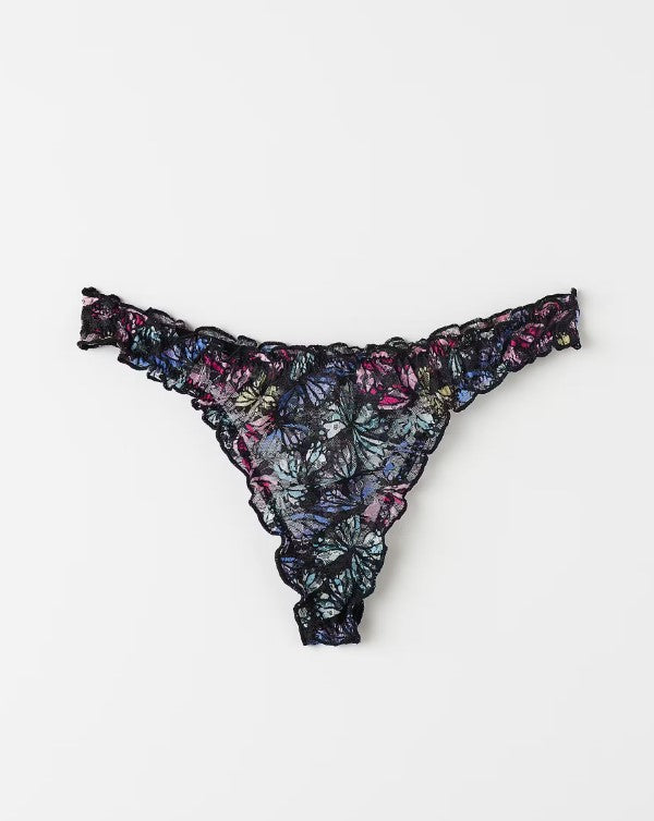 Eva lace string - Butterfly/aop