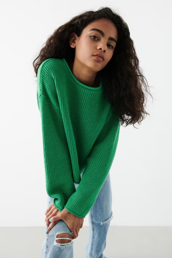 Young Knitted Summer Sweater