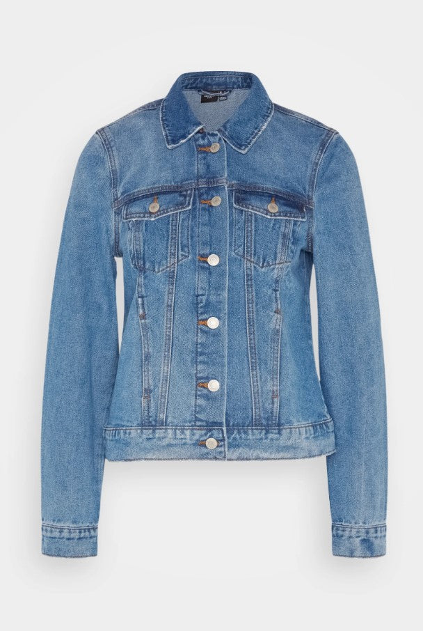 Vero Moda VMZORICA - Denim jacket - medium blue denim