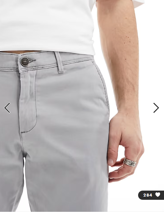 Jack & Jones - chino in slim fit - grey