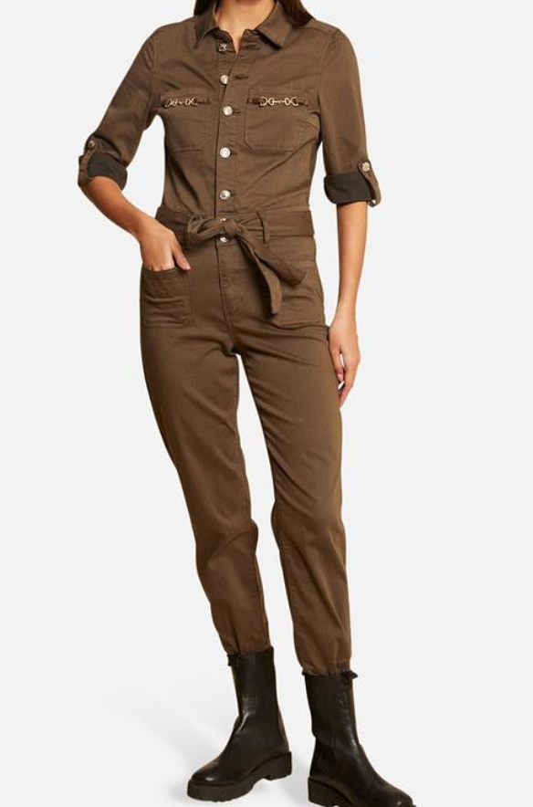 MORGAN Jumpsuit Kaki