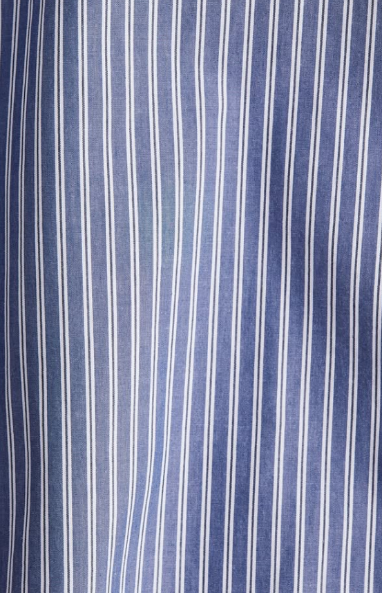 H&M POPLIN BLOUSE WITH A-SHIRT COLLAR