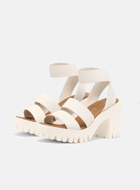 Madden Girl Women’s Ankle-Strap Heeled Sandal