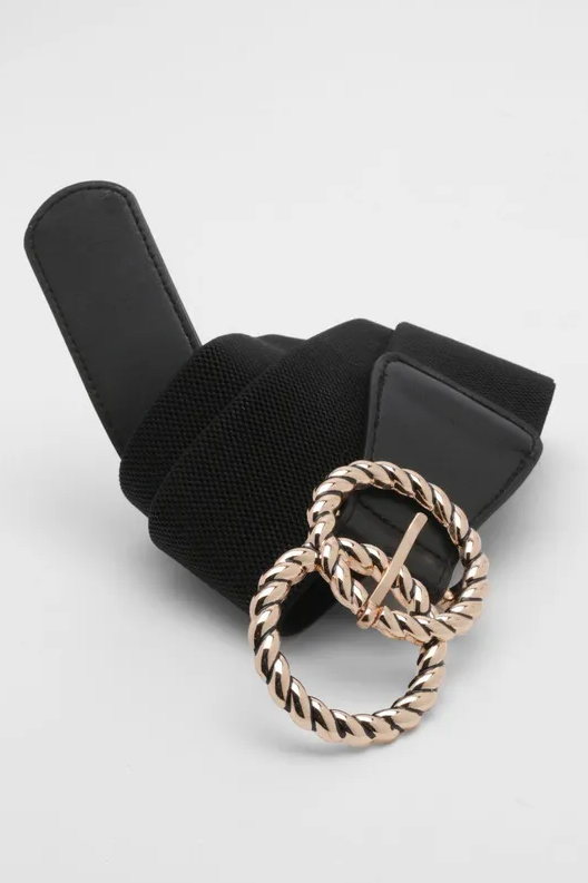 Plus Rope Gold Buckle Belt