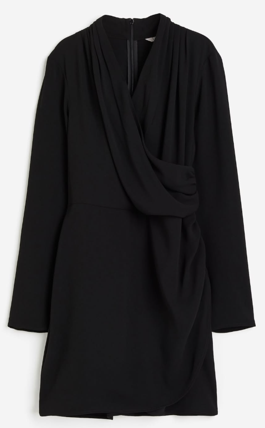 H&M - Draped wrap dress
