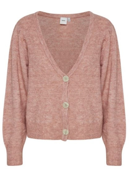 ICHI - Pink Knitted Cardigan, Jordan.