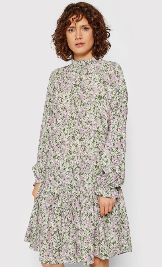 NA-KD Frill Detail Mini Dress