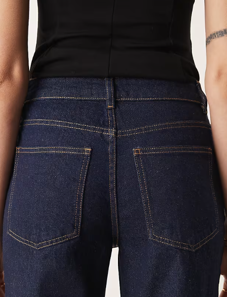 ASOS DESIGN Tall relaxed flare jean in rinse