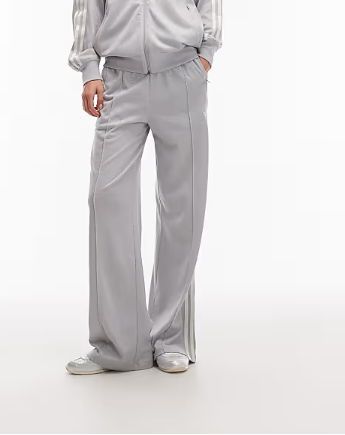adidas Originals disco Firebird track pants in silver glitter - Exclusive at ASOS