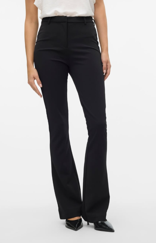 Vero Moda - VMAMIRA MID WAIST TROUSERS