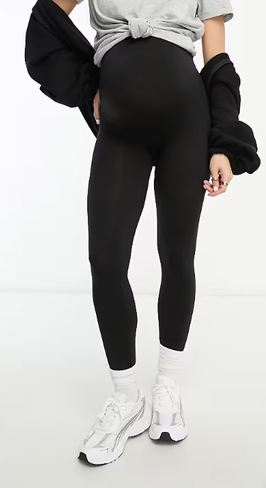 Asos - Mamalicious Maternity seamless legging in black
