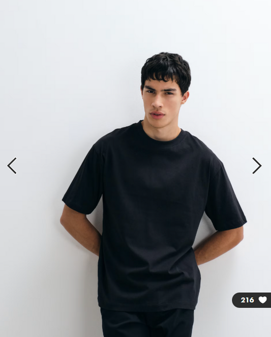 ASOS DESIGN Essentials relaxed t-shirt in black.