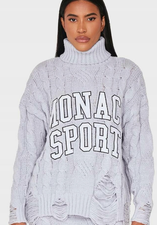 PLT oatmeal shell Jumper Grey