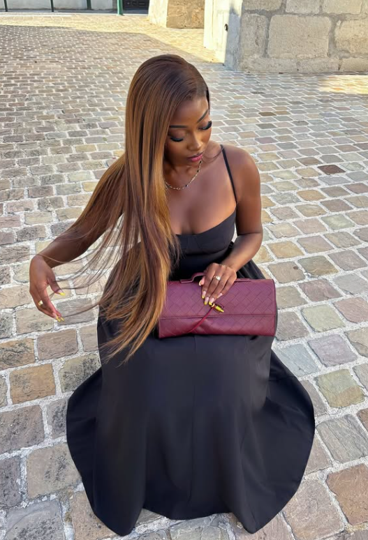 Strappy Pleated Skater Midaxi Dress In Black