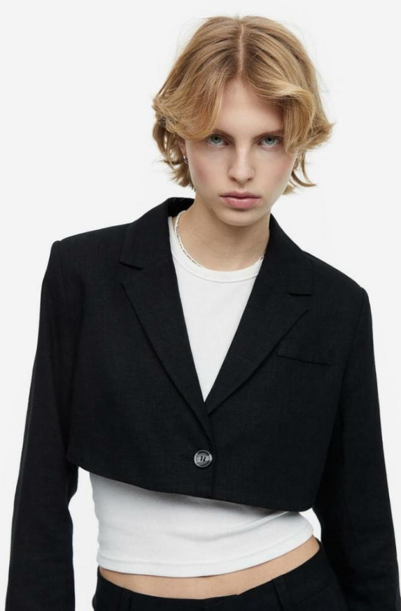 H&m - Cropped blazer