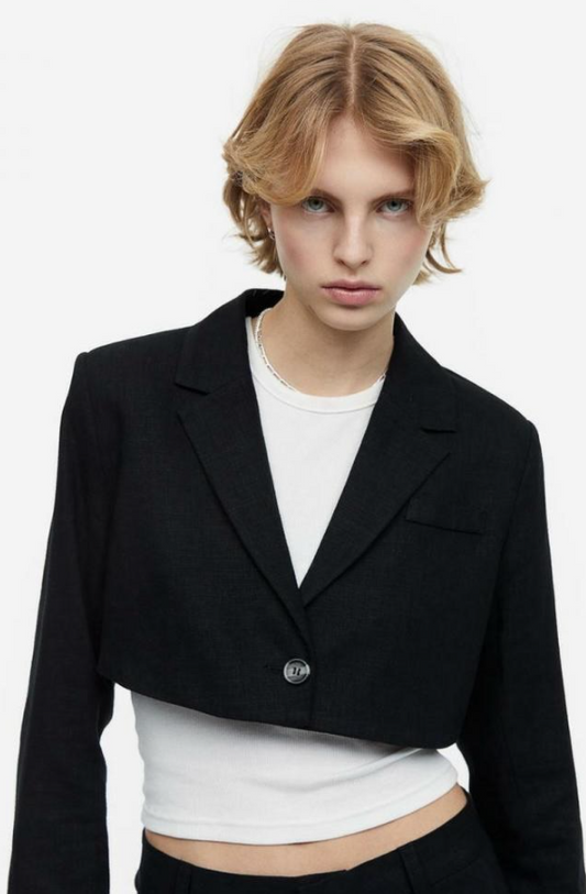 H&m - Cropped blazer