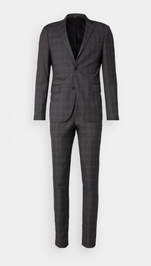 Lindbergh CHECKED MENS SUIT SET - Suit - grey