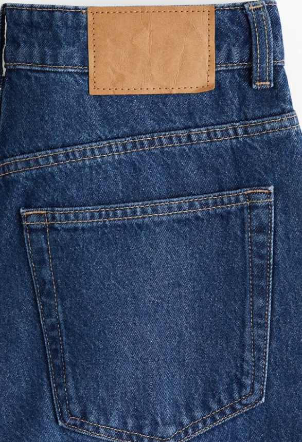 H&M-BLEECKER HIGH RISE WIDE LEG JEANS