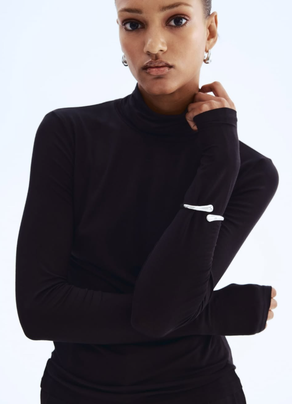 H&M - POLO-NECK TOP