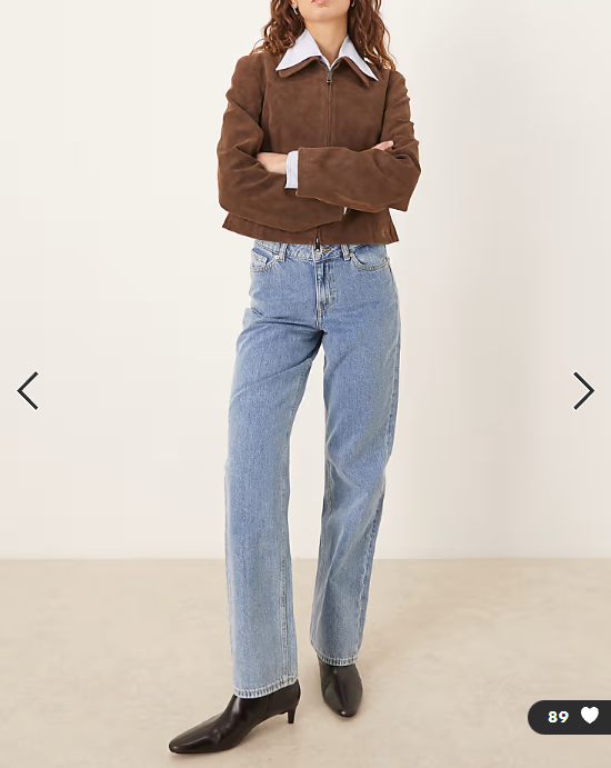 JJXX Seville loose jeans in light blue