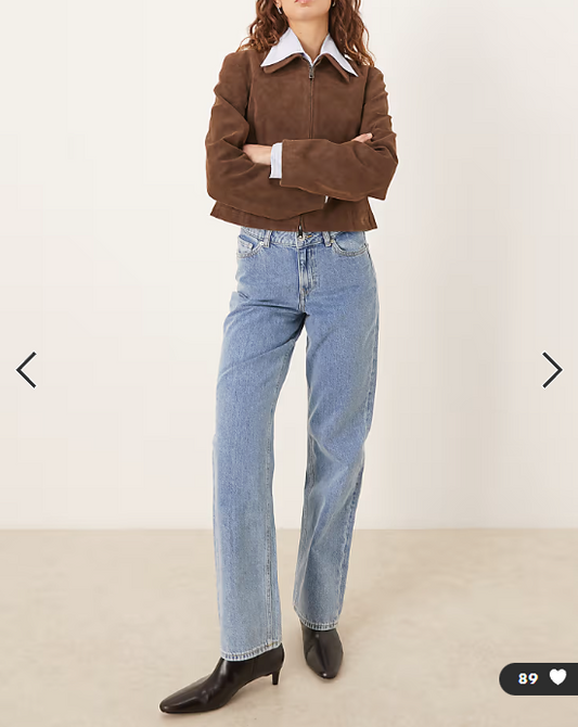 JJXX Seville loose jeans in light blue
