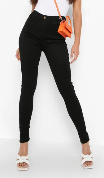 boohoo Tall 5 Pocket Stretch Skinny Jeans