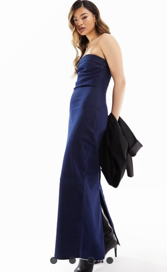 NAKD - Denim Dress - Rinse Wash