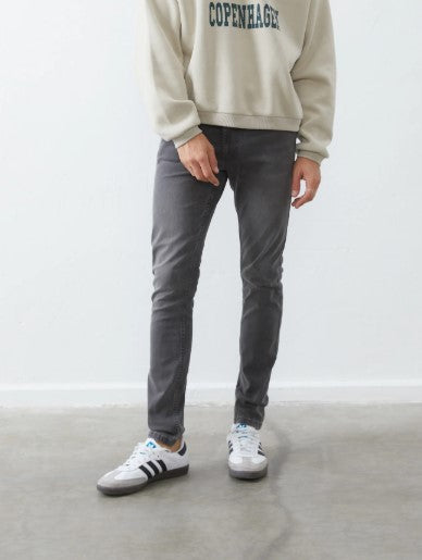 Pier One Jeans Skinny Fit - grey denim