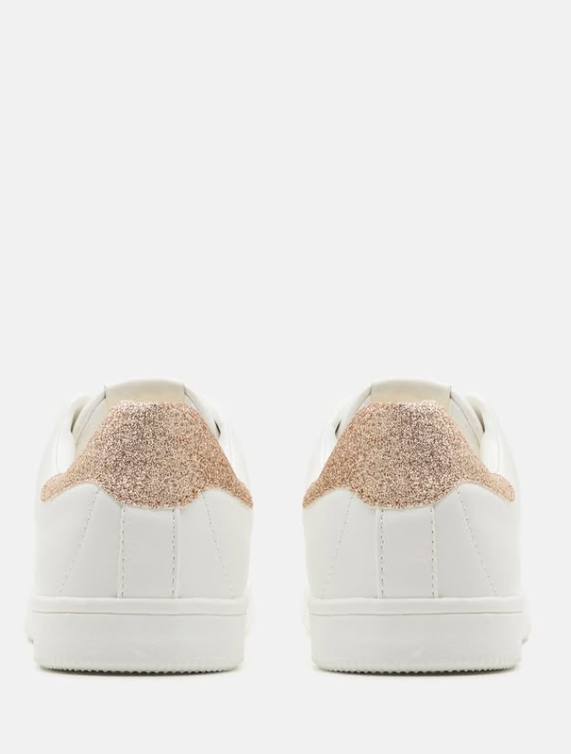 ONLY - Trainers - white/gold