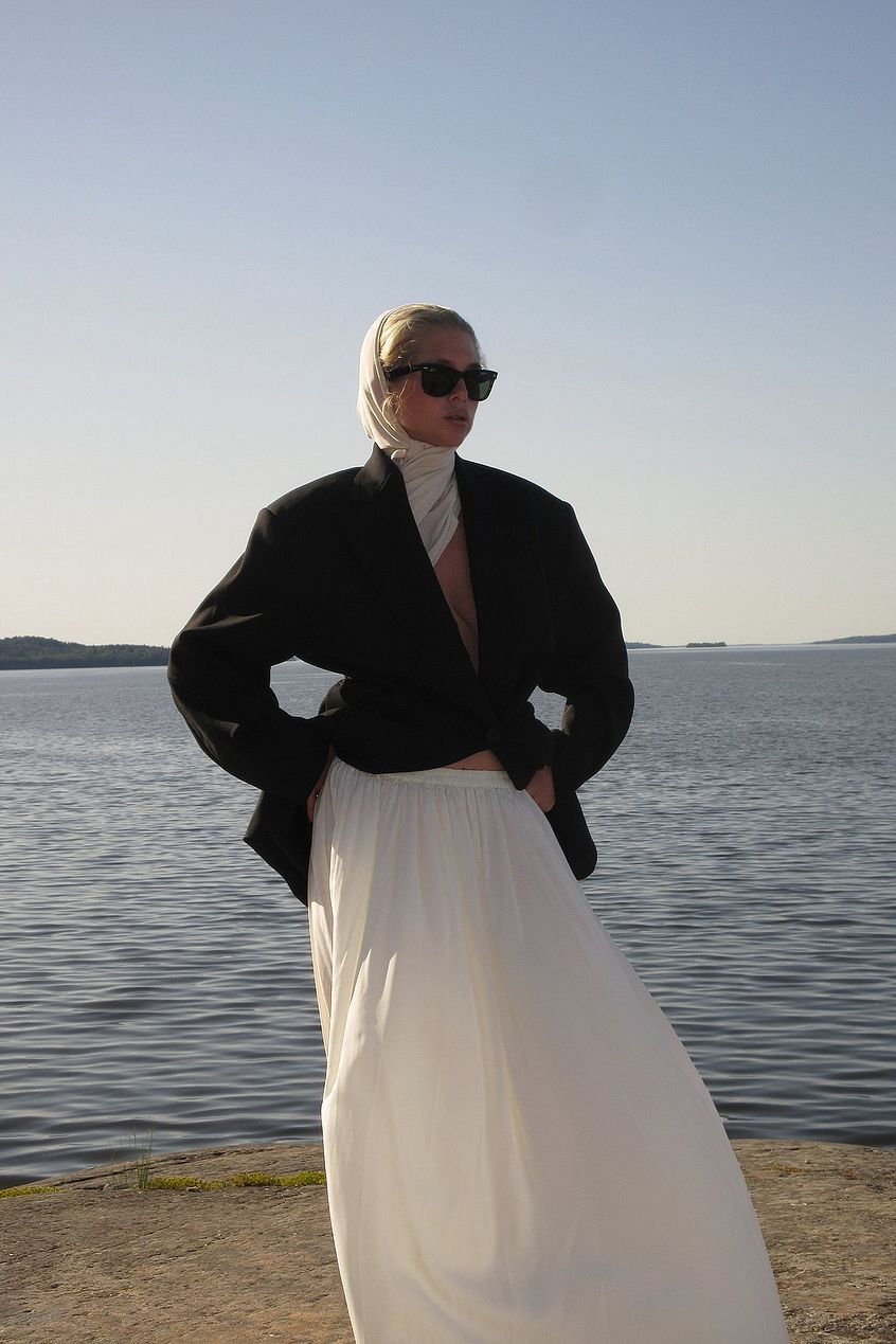 Na-kd Flowy Maxi Skirt