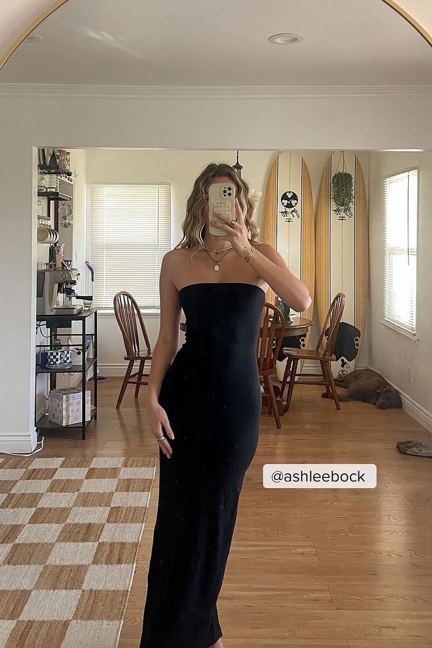 Jersey Tube Maxi Dress