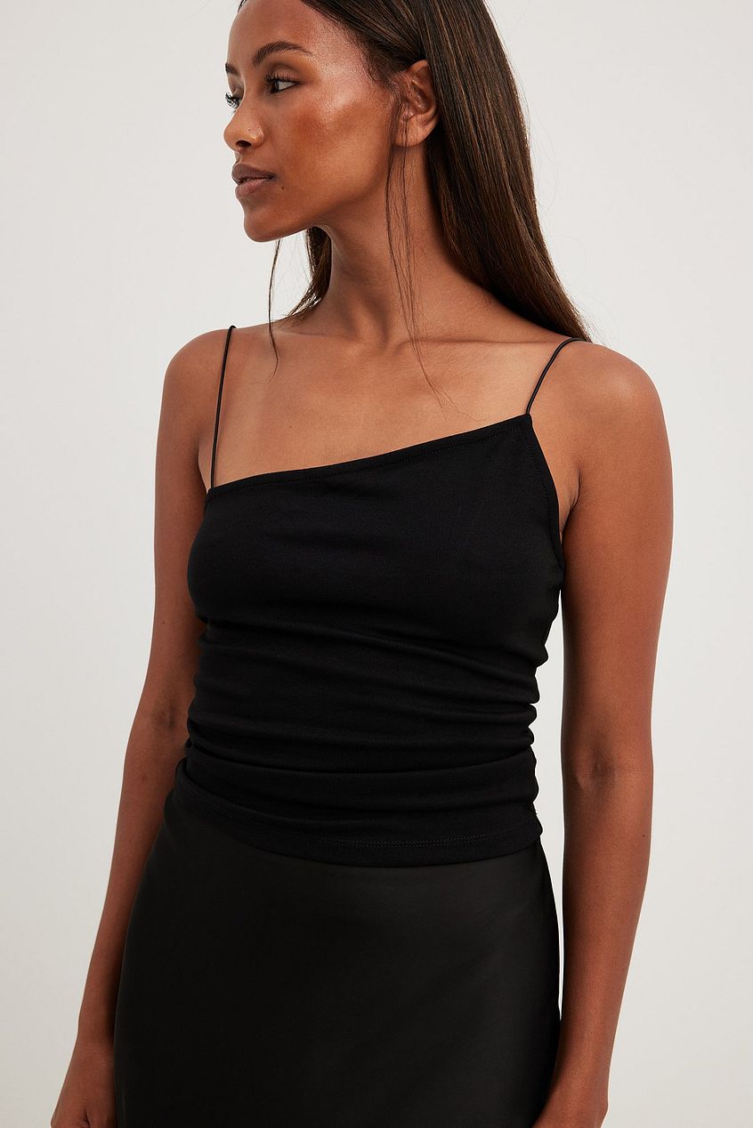 Asymmetric Jersey Top