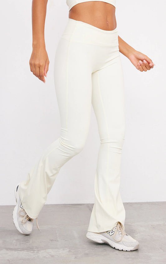 Bone Sculpt High Waist Flare Yoga Pants