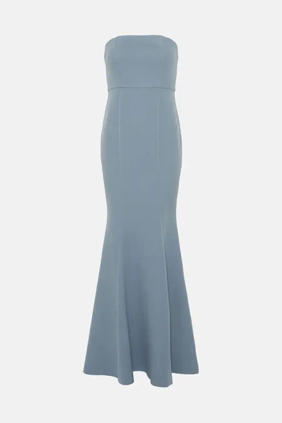 Coast - Tailored Crepe Bandeau Fishtail Bridesmaid Maxi Dress