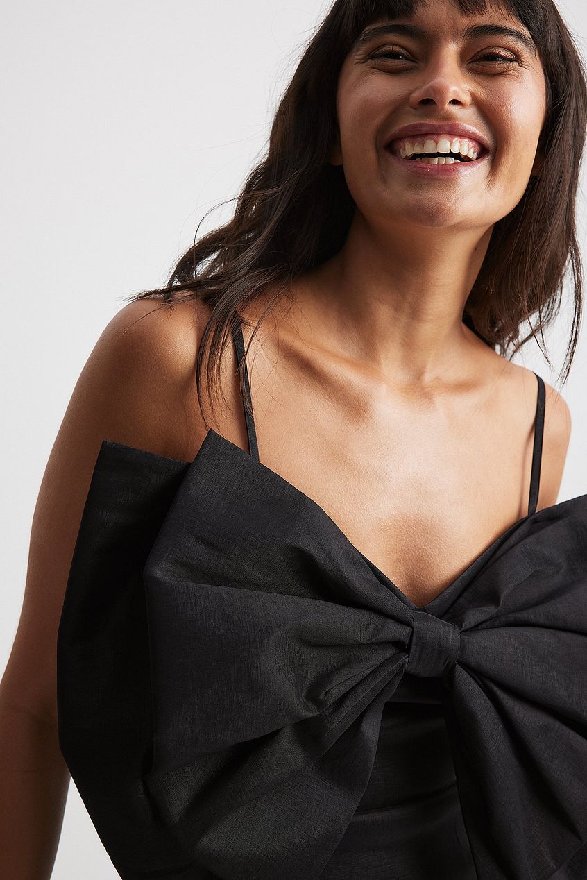 Big Bow Mini Dress