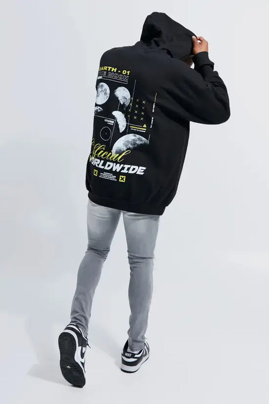 boohooMAN Super Skinny Stretch Rip & Repair Check Jeans