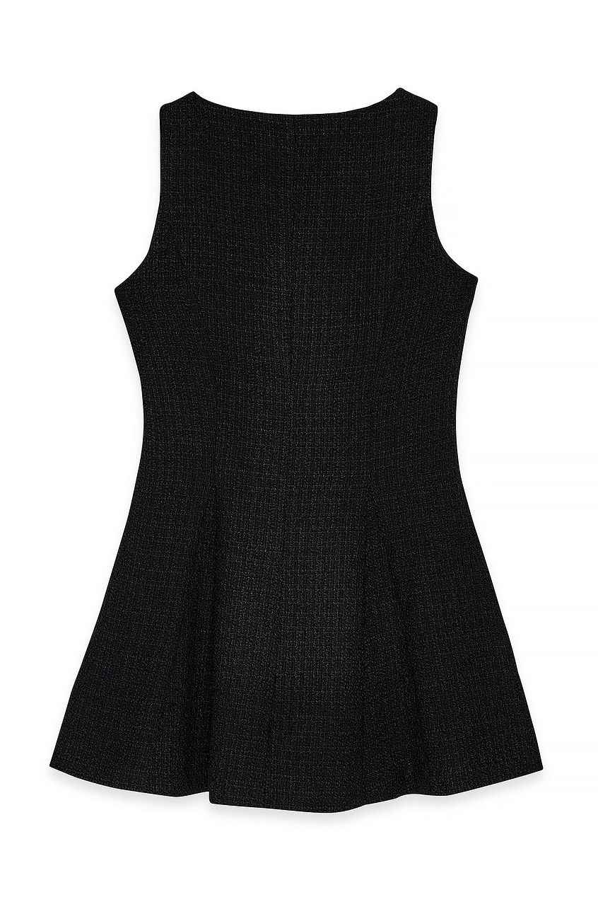 Na-kd Boucle V Neck Mini Dress