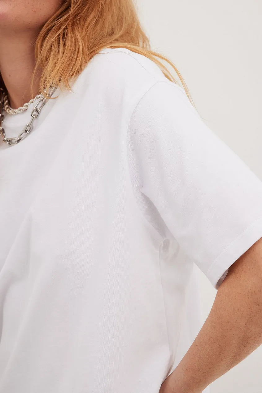 Boxy Heavy T-Shirt White