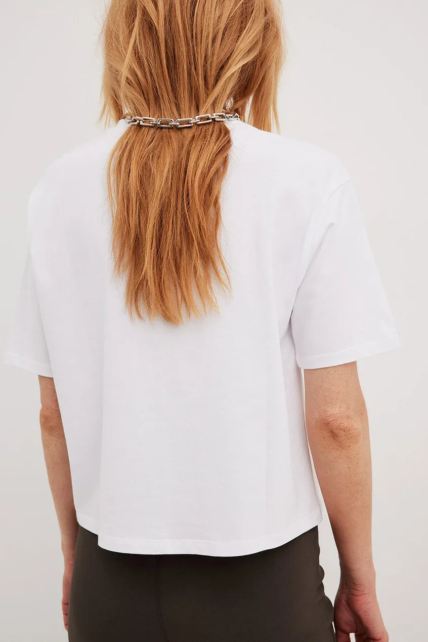 Boxy Heavy T-Shirt White