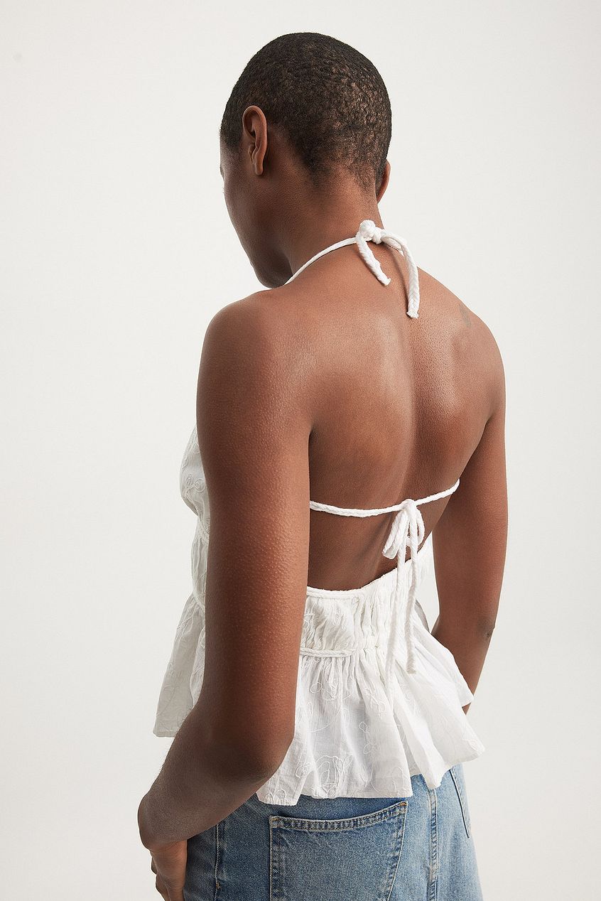 Braid Detail Cotton Top