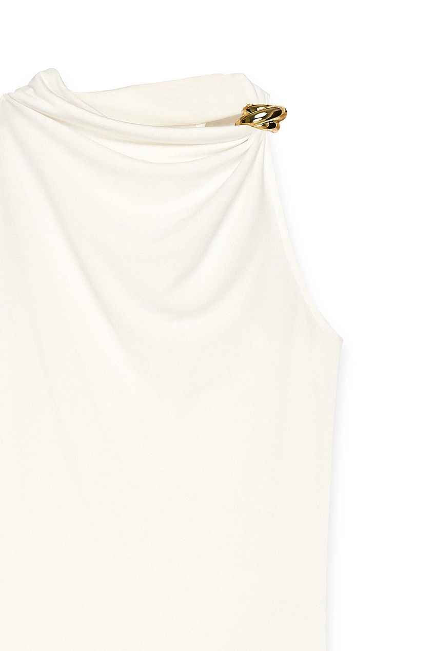Na-kd Buckle Detail Top