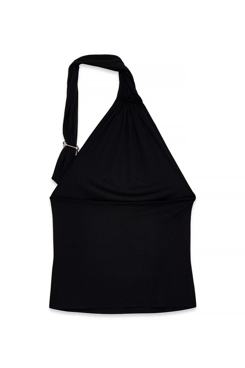 Na-kd Buckle Detail Top