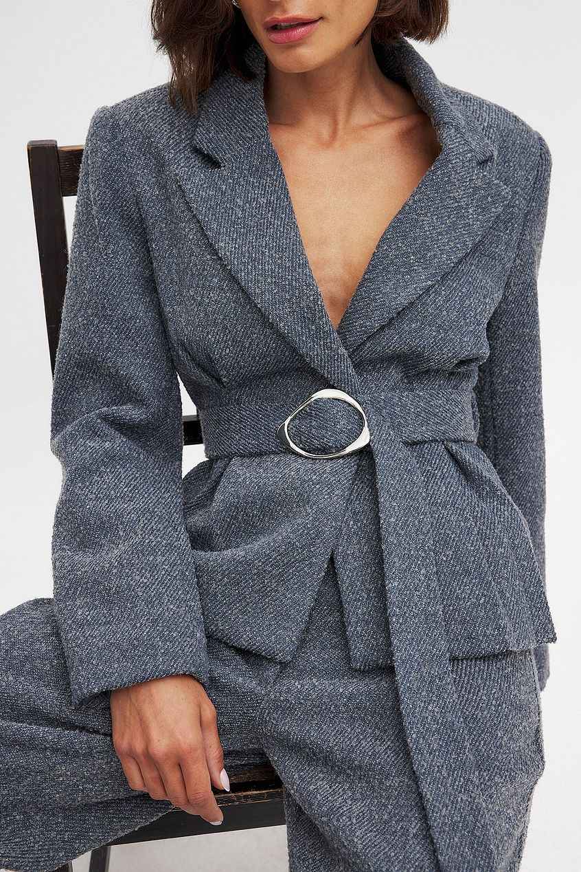 Na-kd - Buckle Detailed Blazer