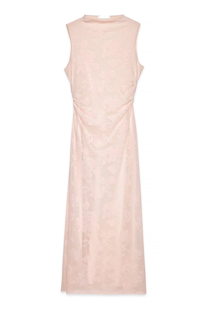 Na-kd Burn Out Midi Dress
