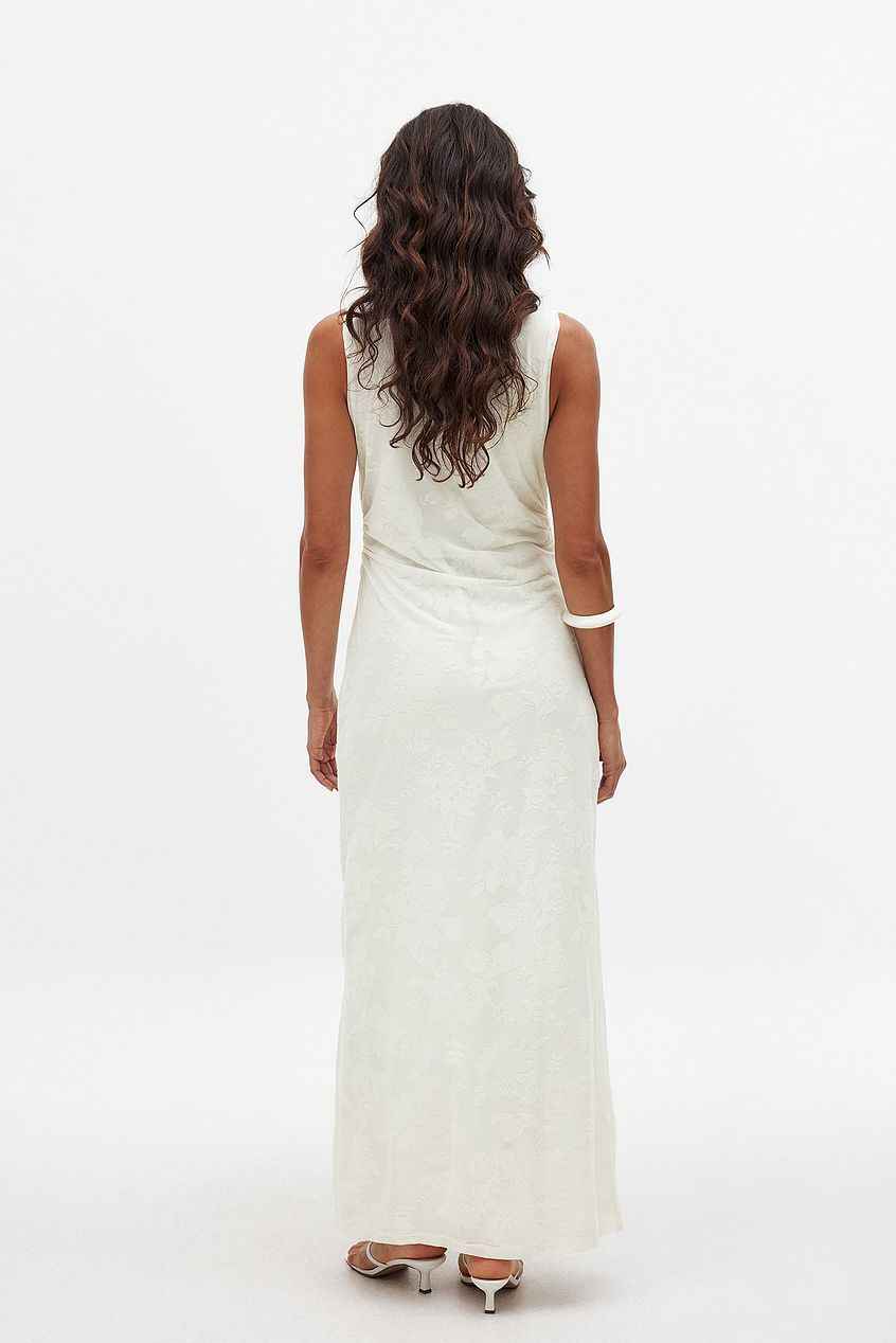 Na-kd Burn Out Midi Dress