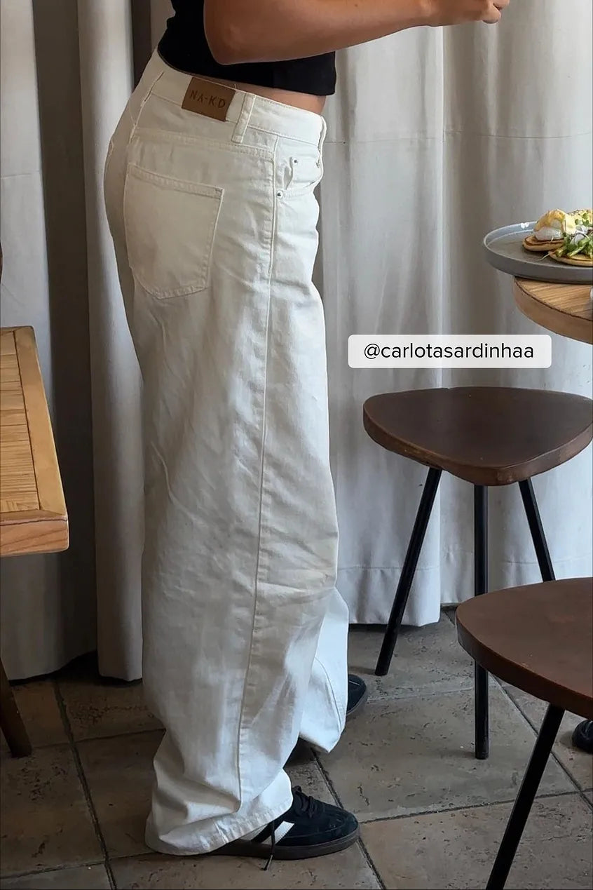 Loose Low Waist Long Jeans