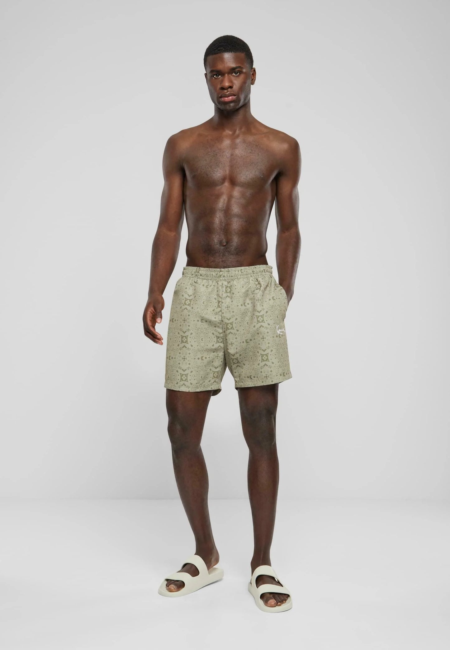 SIGNAUTRE - Swimming shorts - olive