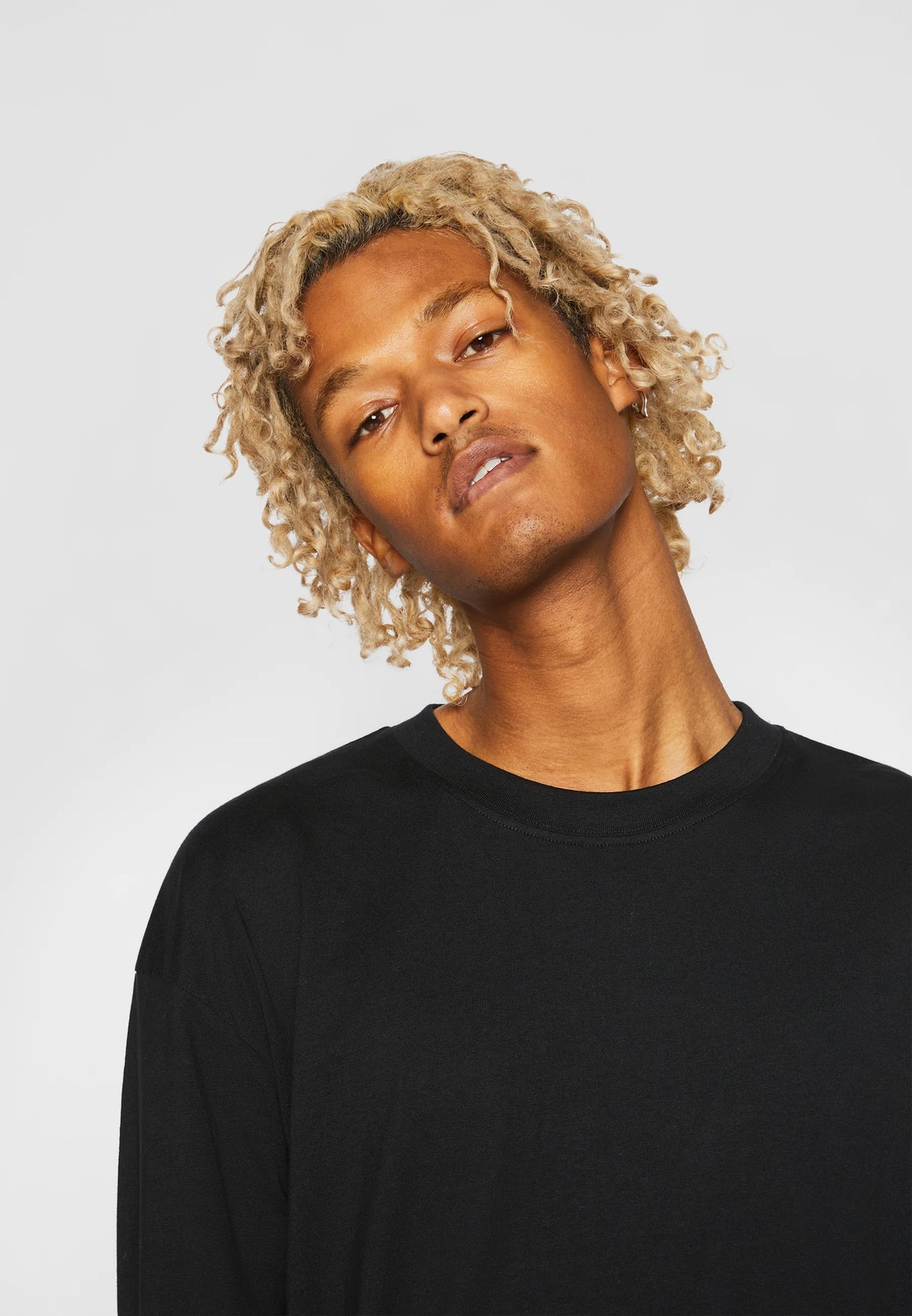 Urban Classics TALL TEE - Long sleeved top - black