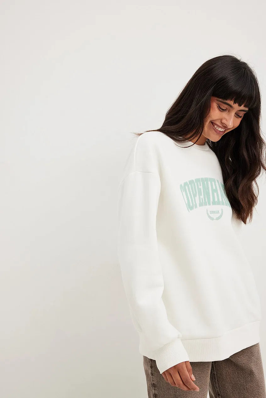 City Print Sweatshirt