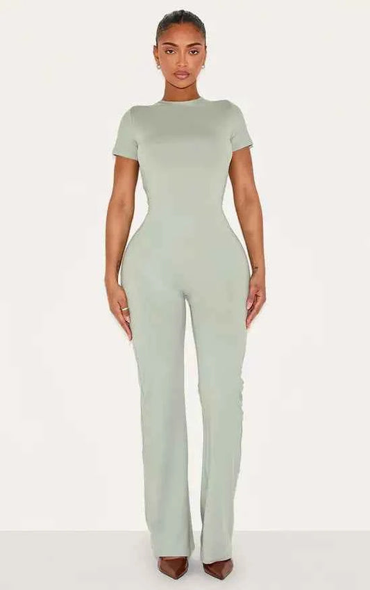 Plt - Shape Sculpted Short Sleeve Jumpsuit
